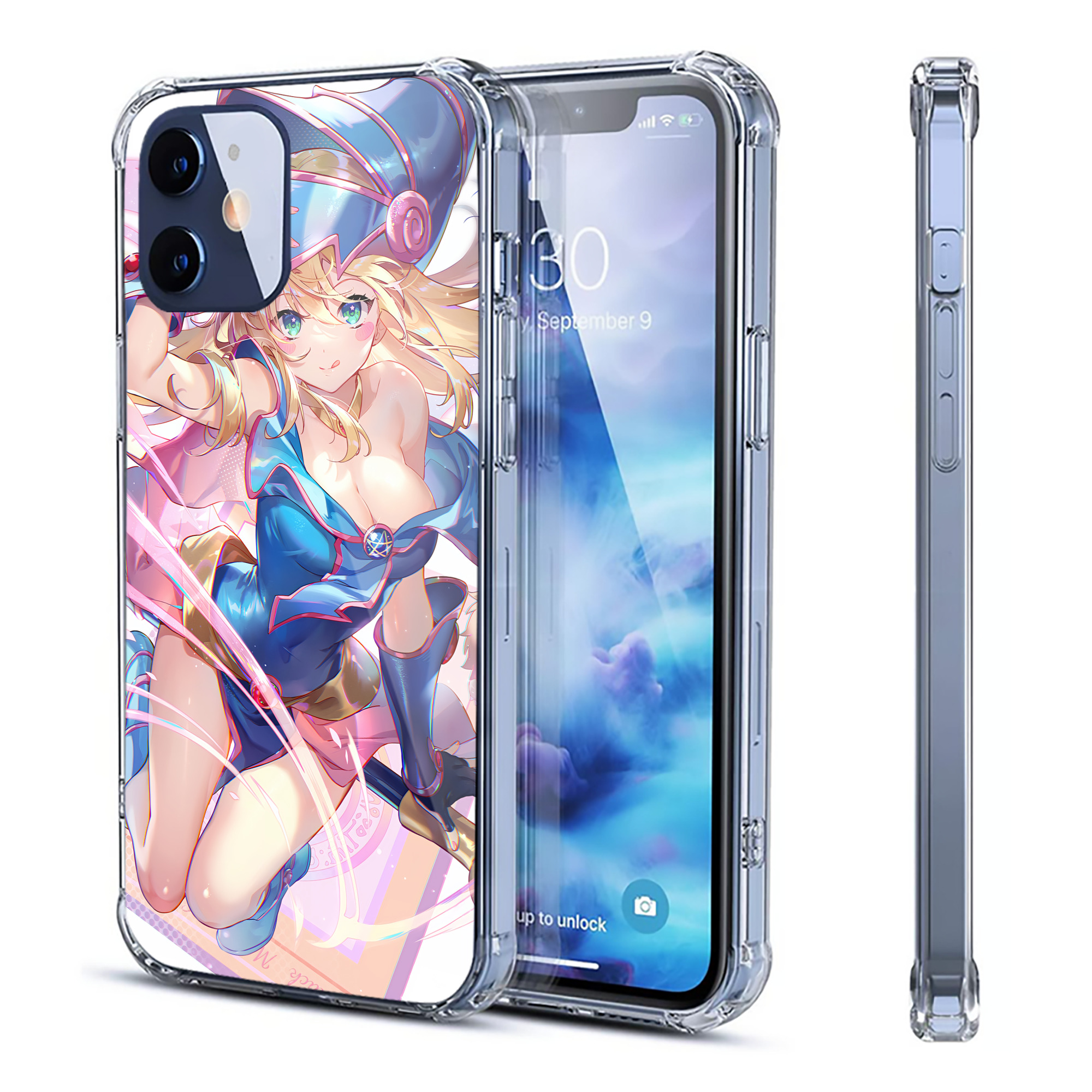 （画像用） 遊☆戯☆王 Yu-Gi-Oh! 【iPhone 12シリーズ対応】透明スマホケース（クリアソフトケース）